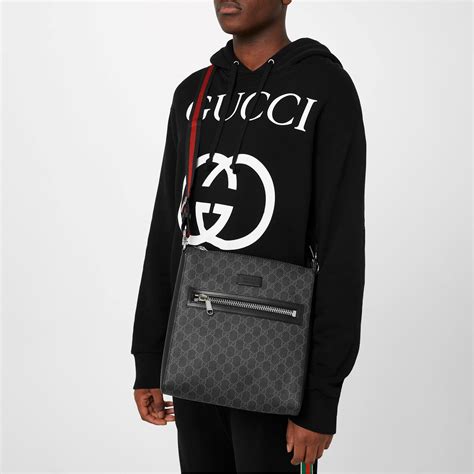 flannels gucci messenger bag